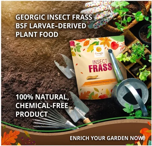Vista 9 de Fertilizante orgánico para insectos – Alimento para plantas multiusos y enmienda del suelo, mejora la salud del suelo, desarrollo de raíces