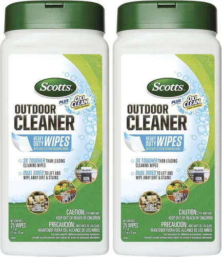 Vista 7 de Scotts Limpiador para exteriores Plus OxiClean Toallitas resistentes