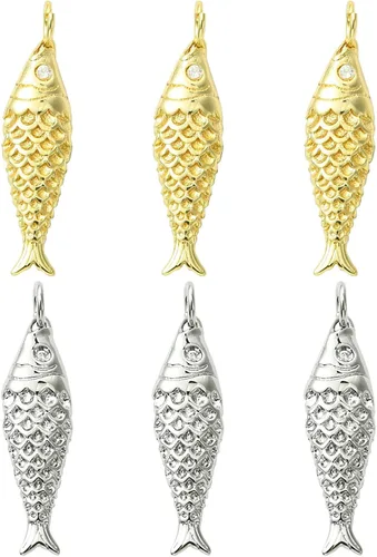 Vista 16 de Stiesy Dijes de latón dorado para hacer joyas, colgantes a granel para collares, pulseras, aretes, manualidades, Vidrio, Sin piedra preciosa