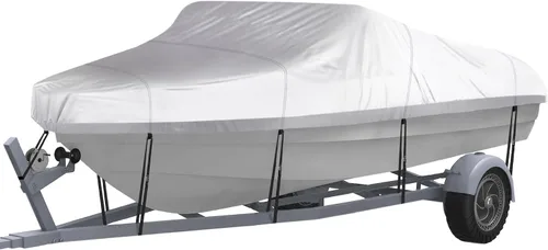 Vista 9 de NEXCOVER Cubierta para Barco Remolcable, Longitud: 14'-16' Ancho de Manga: hasta 68", Cubierta Impermeable de Servicio Pesado, Se Adapta a Cascos
