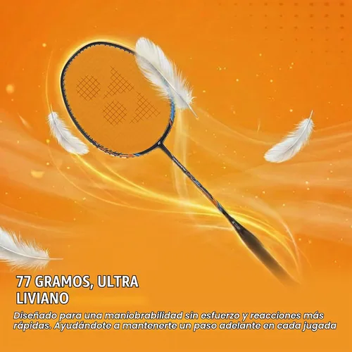 Vista 4 de YONEX Nanoray 10F Hi-Flex - Raqueta de bádminton preencordada