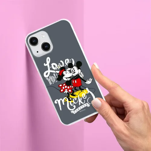 Vista 7 de ERT GROUP Funda de teléfono móvil para Xiaomi REDMI Note 10/10S original y con licencia oficial de Disney, Mickey & Minnie 001, adaptada óptimamente