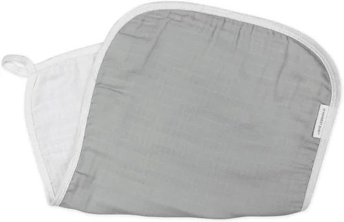 Vista 4 de HonestBaby Paños para eructos multicapa de algodón orgánico para bebés, paquete múltiple, juego de patrones, talla única de EE Paquete de 5 patrones