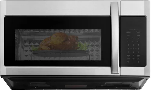 Vista 11 de BLACK+DECKER EM720CB7 Horno microondas digital con puerta giratoria con botón, bloqueo de seguridad para niños, 700 W, acero inoxidable, 0.7 pies