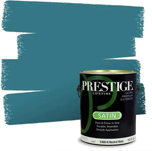 Vista 115 de PRESTIGE Pintura exterior e imprimación en uno, Apalaches, plano, 1 galón