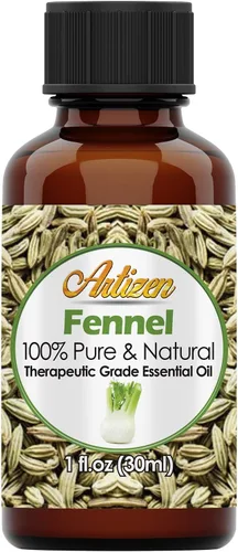 Vista 64 de Aceite esencial Artizen (100 % puro y natural, sin diluir) de calidad terapéutica, botella gigante. Ideal para aromaterapia, relajación, terapia