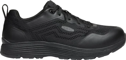 Vista 2 de KEEN Utility Sparta 2 Zapatos de trabajo industriales con punta de aleación de baja altura para hombre, Negro