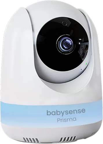 Vista 2 de Babysense Add-On Camera Prisma Video Baby Monitor, Zoom de inclinación panorámica remota, Audio de conversación bidireccional, Largo alcance, Visión