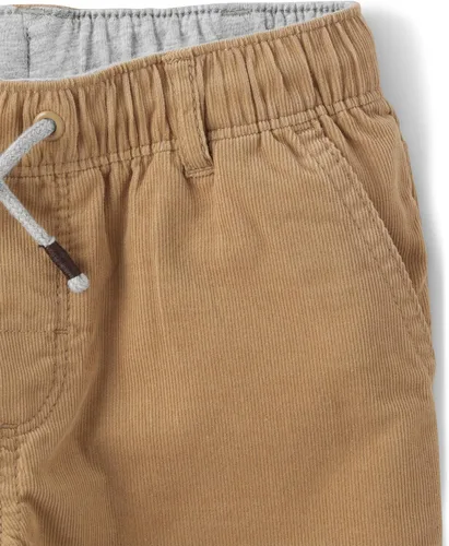 Vista 3 de Gymboree Pantalones de meter tejidos para niños y niños pequeños, Ardilla
