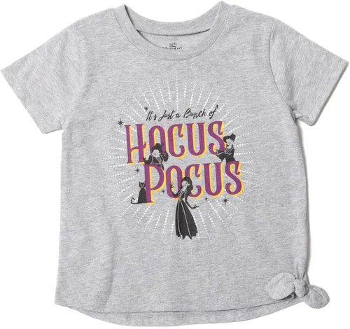 Vista 5 de Disney Hocus Pocus - Paquete de 2 camisetas gráficas para niñas pequeñas y grandes