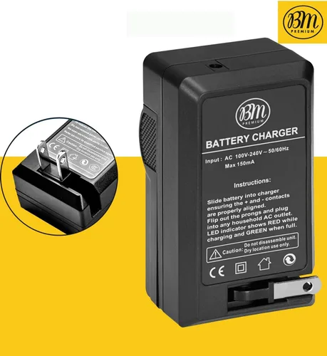 Vista 6 de BM Premium Paquete de 2 baterías EN-EL15C de alta capacidad y cargador para Nikon Zf, ZR, Z5, Z5 II, Z6, Z6 II, Z6 III, Z7, Z7II, Z8, D500 D600 D750