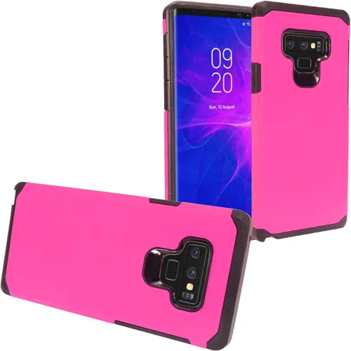 Vista 9 de Compatible con Samsung Galaxy Note 9 SM-N960 Note9 - Funda rígida híbrida para teléfono - AD1 mármol negro