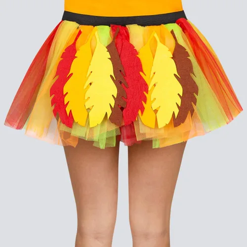 Vista 4 de Gone For a Run Thanksgiving Holiday Tutus Turkey Trot Disfraces & Accesorios Varios Estilos