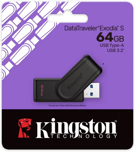 Vista 3 de Kingston Exodia S USB Flash Drive 64GB