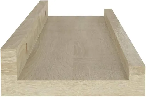 Vista 7 de Wall Shelves -SKM Wall Shelves 2 pcs Sonoma Oak 15.7"x3.5"x1.2