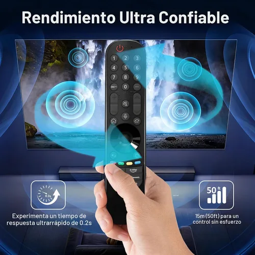 Vista 4 de Replacement for LG TV Remote, for 2019-2025 LG Remote Control for Smart TVs