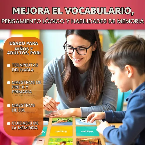Vista 4 de Tarjetas didácticas de constructor de vocabulario para niños de 4 a 8 años