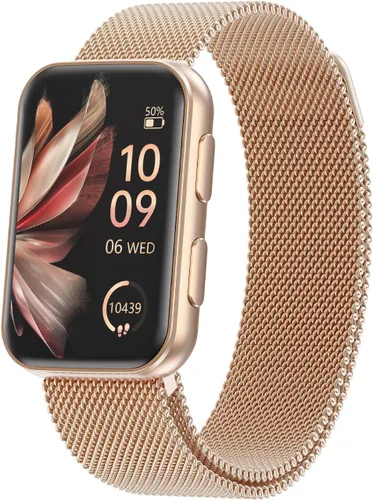 Vista 9 de MorePro Rastreador de salud para mujeres y hombres, monitoreo de presión arterial y oxígeno de frecuencia cardíaca 24/7, monitor de sueño, más