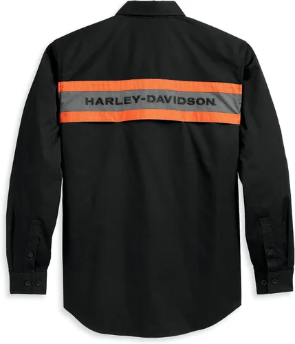 Vista 2 de Harley-Davidson Camiseta Harley Performance para hombre, color negro, 96127-23VM