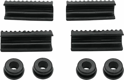 Vista 3 de Cojines de goma para alforjas rígidas para Harley Touring Street Glide Road King Glide Electra (1996-2013)