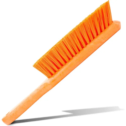 Vista 5 de SPARTA Cepillo suave de 8 pulgadas con cerdas de poliéster y mango de 5 pulgadas, escoba de mano codificada por colores para mesas, encimeras y Negro