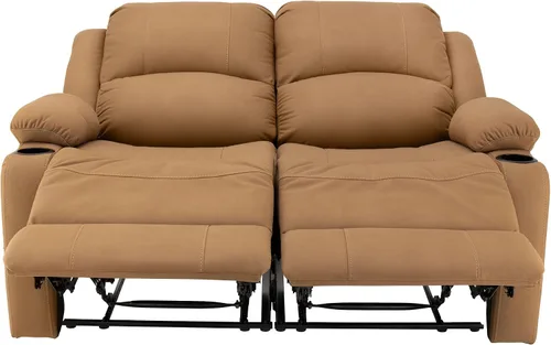 Vista 8 de Camper Comfort Asientos reclinables de pared de 58 pulgadas Sofá reclinable doble para caravana Sofá RV Sofá reclinable de pared Asiento