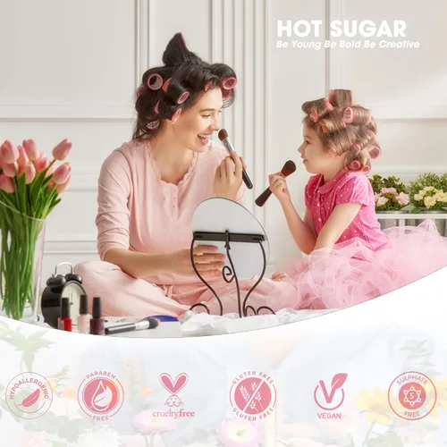 Vista 5 de Hot Sugar Kit de maquillaje para niños, kit de maquillaje para niñas de 4 a 6 años, 7 a 8 años, 10 a 12 años, regalo de unicornio para niñas de Verde