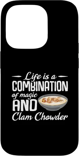Vista 17 de iPhone 16 Life is a combination of magic and Clam Chowder Case