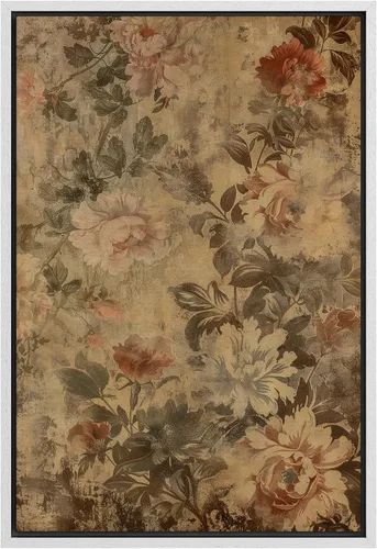 Vista 41 de SIGNFORD Lienzo enmarcado para pared, acuarela pastel, rosa, puesta de sol, nube, naturaleza, ilustraciones de área silvestre, arte moderno