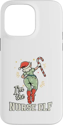 Vista 19 de I'm The Nurse Elf Funny Matching Family Christmas Group Case for iPhone 16