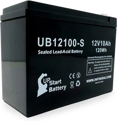 Vista 8 de Paquete de 3 baterías de repuesto para baterías B & B BP10-12 – Reemplazo UB12100-S - Batería de plomo ácido sellada universal