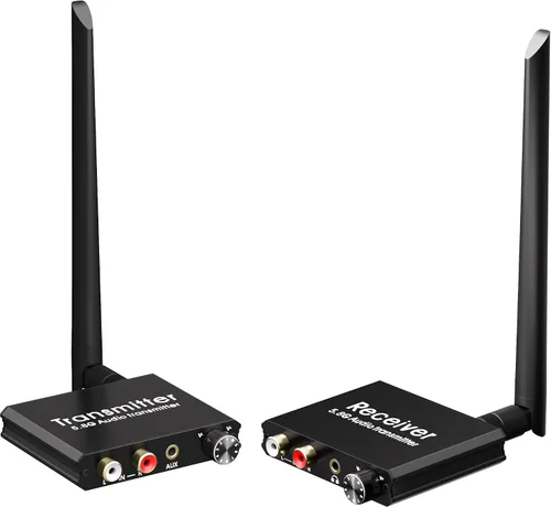 Vista 8 de Receptor transmisor de audio óptico óptico de 0.1 in (RCA) ARC