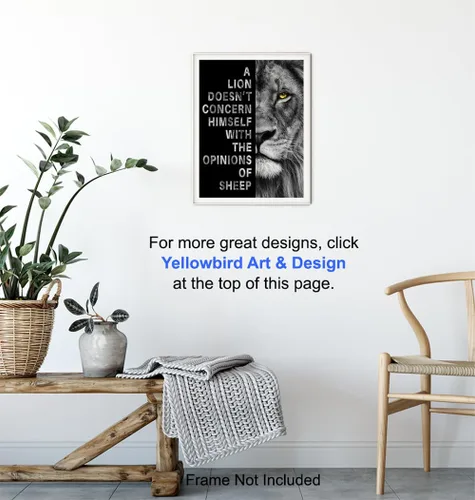 Vista 6 de Póster motivacional de arte para la oficina en casa, decoración de pared para hombres, cita inspiradora masculina, póster de éxito para hombres