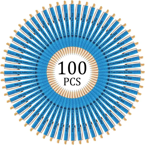 Vista 93 de Hasta 100 bolígrafos personalizados con nombre a granel, bolígrafo con purpurina de impresión personalizada, grabado gratis, texto con logotipo