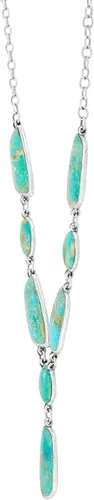 Vista 2 de Silpada Collar turquesa de plata de ley 'Your Blue Lagoon', 18" + 2", Turquesa
