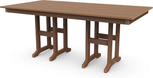 Vista 5 de POLYWOOD® Mesa de comedor Lakeside, gris pizarra Pizarra gris