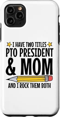 Vista 11 de iPhone XR Parent Teacher Organization PTO President Appreciation Case