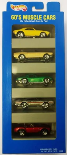 Vista 3 de Hot Wheels Paquete de regalo de los 60's muscle cars