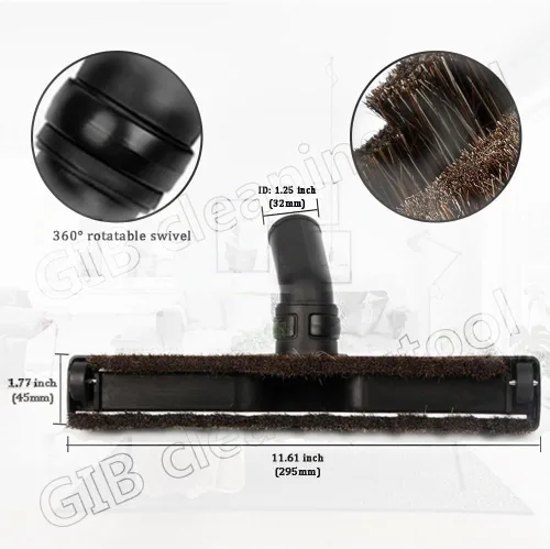 Vista 5 de 11 piezas de accesorios de aspiradora doméstica para accesorios de aspiradora de tienda - Adaptador de manguera de vacío de 2 1/2" a 1 1/4" 11