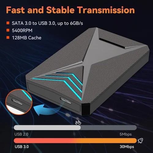 Vista 4 de 2T Retro Game Console HDD with 4280 Top Video Games, Hyper Base Lbox with 18 Emulator Console, Plug and Play for Win 8.11011, Portable Game Hard