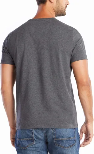 Vista 3 de Nautica Camiseta de manga corta con cuello redondo y bolsillo para hombre