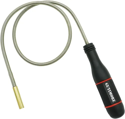 Vista 5 de GUTIMORE - Herramienta de recogida magnética flexible, 25 pulgadas de largo, imán doblado de serpiente, pastilla magnética flexible de 2 libras