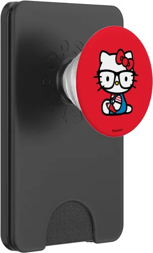 Vista 7 de Hello Kitty Nerd Glasses Classic - PopSockets - Soporte para teléfonos y tabletas