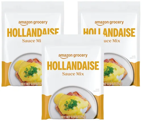 Vista 7 de Marca Amazon - Mezcla de salsa holandesa Happy Belly de 0.9 onzas (paquete de 12)