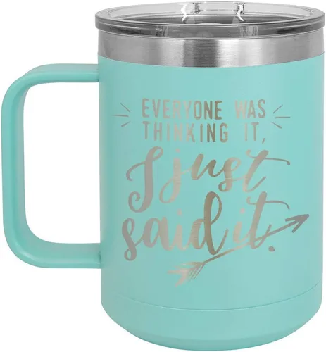 Vista 9 de Taza de café con tapa superior deslizante, con aislamiento para viaje, ideal para regalo de cumpleaños o Navidad de mujeres/hombres