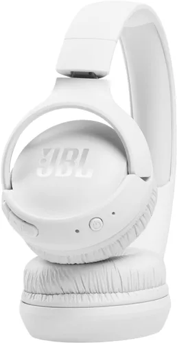 Vista 4 de JBL Tune 510BT: Audífonos inalámbricos con sonido Purebass, color blanco