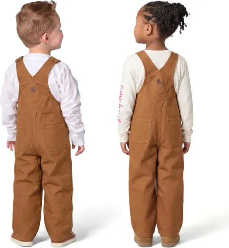Vista 11 de Carhartt - Overol de lona lavada con forro de franela para bebé niño