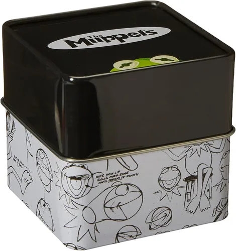 Vista 3 de Muppets MU1010 Kermit the Frog Dial Reloj multicolor con correa de tela