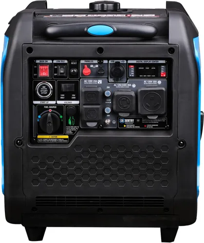 Vista 3 de Pulsar, generador inversor de 7,250 vatios de combustible dual sumamente silencioso con arranque remoto