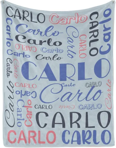 Vista 18 de Manta de regalo personalizada con nombre, regalos personalizados para él, regalos personalizados, mantas de franela con textos